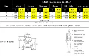 Guide des tailles détaillé pour ensemble en maille rayée femme, mesures S à L