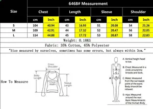Size chart for women striped V-neck knit sweater with detailed measurements in cm and inch