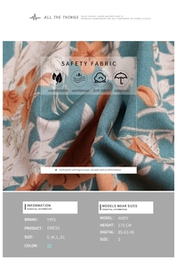 Détail du tissu plissé à fleurs avec texture douce et motifs tropicaux orange vif