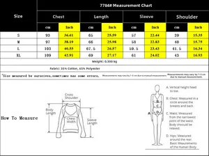 Size chart for slim fit knit top with detailed measurements for S M L XL in cm and inches