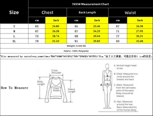 Tableau des tailles détaillé pour robe en velours avec mesures poitrine, taille et longueur