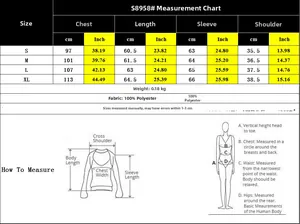 Detailed size chart for V-neck blouse showing measurements in cm and inches