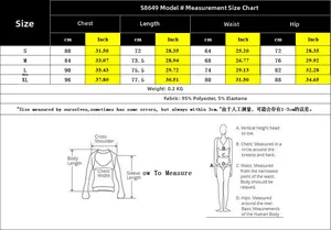 Tableau des tailles détaillé pour body dos nu en dentelle en cm et pouces du S au XL