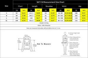 Detailed size chart for lace patchwork sleeveless jumpsuit in cm and inches