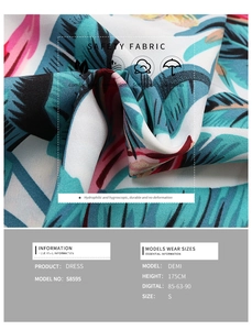 Detailed macro view of tropical floral print fabric with durable and breathable texture