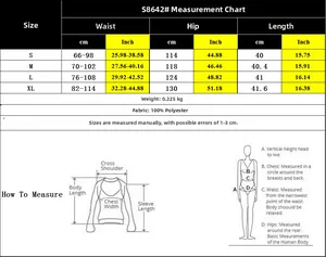 Size chart for women wide-leg pleated shorts S8642 with measurements in cm and inches