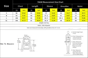 Detailed size chart for green V-neck print dress showing measurements from S to XL