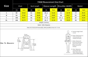 Detailed size chart for red floral summer dress showing chest and waist measurements in cm