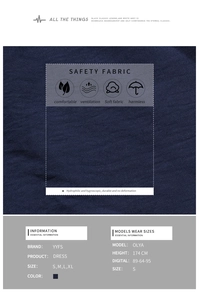 Detail of dark blue twill fabric showing breathable, soft, and eco-friendly texture