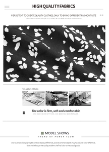 Détail du tissu à imprimé floral de haute qualité avec gros plan du motif et artisanat