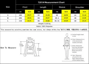 Tableau des tailles pour robe en maille avec mesures de poitrine, longueur et manches