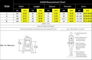 Detailed size chart for V-neck floral mini dress showing S-XL measurements in cm and inches