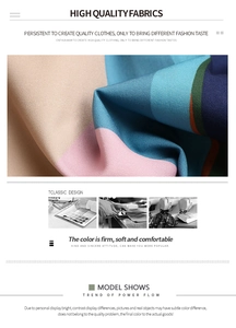 Detail of multi-color striped fabric texture with professional tailoring illustrations