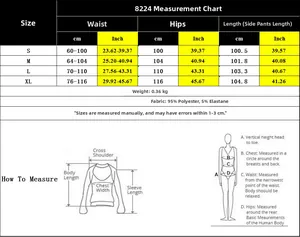 Guide détaillé des tailles pour combinaison unie indiquant les mesures du S au XL