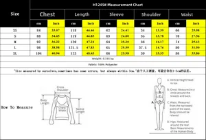 Tabella taglie dettagliata per vestito floreale in pizzo da XS a XL con misure in CM