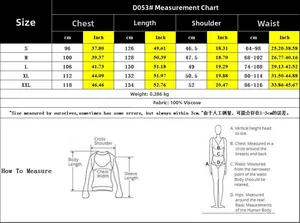 Size chart for floral print dress with chest and waist measures in CM and Inch