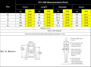 Detailed size chart for printed doll collar dress with measurements in cm and inches