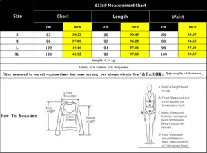 Size chart for floral pleated halter dress with dimensions in cm and inches for sizes S-XL