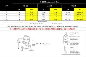 Detailed size chart for elegant slim-fit sundress with polyester fabric specs