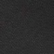 Vue macro détaillée du tissu en coton sergé noir de la robe à fleurs sans manches pour femme