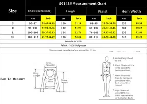 Detailed size chart for paisley floral midi dress with chest, length, and waist measurements