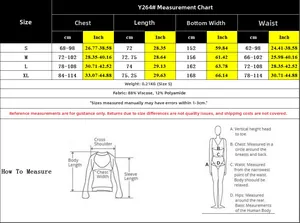 Size chart for white strapless bow dress showing chest, length, and waist in cm and inches