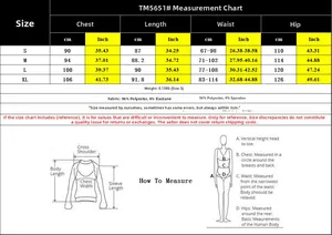 Size guide for striped sleeveless jumpsuit showing chest, waist and hip in cm and inches