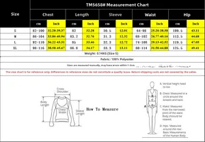 Tableau des tailles détaillé pour combinaison à col en V et manches courtes avec mesures