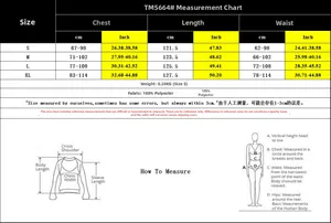 Guide des tailles détaillé pour robe longue bustier avec mesures de buste et de taille