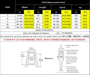 Size chart for women sleeveless strapless ruffle waist jumpsuit S to XXL with measurements