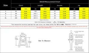 Detailed size chart for wide leg sleeveless jumpsuit with US and metric measurements