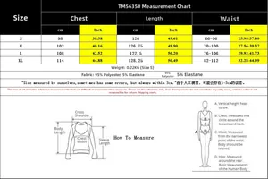Size guide for halter maxi dress showing bust, length, and waist measurements in cm and inches
