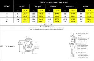 Tableau des tailles détaillé pour robe noire à pois col en V de la taille S à XL