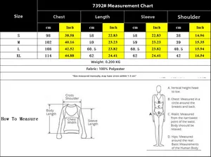 Detailed size chart for lace chiffon blouse showing S to XL measurements in cm and inches