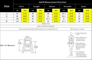 Comprehensive size guide for leopard print shirt dress from S to XL with measurements