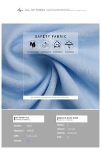 Detail of light blue chiffon jacquard fabric showing breathable texture and soft quality