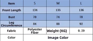 Size chart for solid color one shoulder sleeveless midi dress in sizes S to L