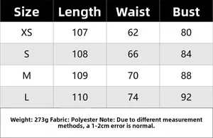 Größentabelle für Damen V-Ausschnitt Piqué-Kleid mit Maßen von XS bis L in Zentimetern