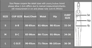 Detailed size chart for high waist leopard bikini showing S to L measurements and guide