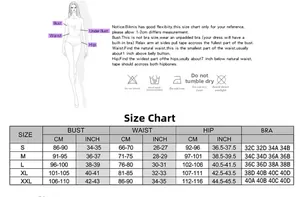 Size chart for women's short sleeve swimsuit covering S to XXL measurements in cm and inches