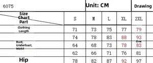Detailed size chart in centimeters for women's short sleeve one-piece surfing swimsuit