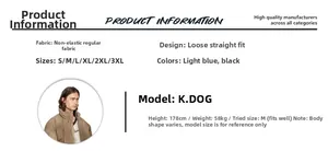 Detailed size chart and fabric specs for loose straight jeans from S to 3XL