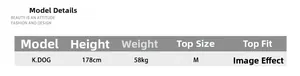Size guide and model measurements for retro straight-leg jeans, height 178cm, wearing size M