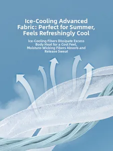 Macro view of breathable ice silk fabric with heat dissipation and moisture wicking fiber