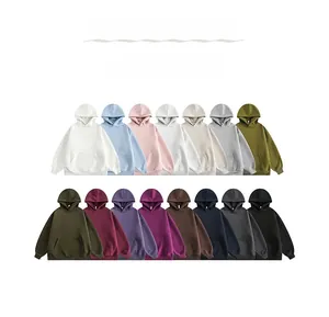 Selection of 15 colors for the unisex heavy cotton hoodie with drawstring and kangaroo pocket