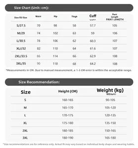 Detailed size chart for men's lightning pattern washed denim flared jeans with measurements