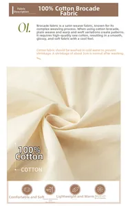 Close-up of 100% cotton jacquard satin fabric texture with striped weave for pajamas
