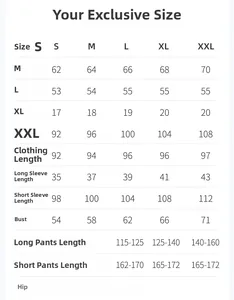 Detailed size guide for women cotton plaid pajama set including S to XXL dimensions