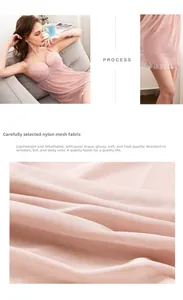 Detail of breathable pink mesh fabric with lace texture and soft nylon draping