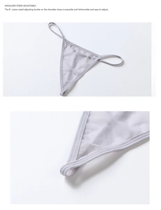 Détail des bretelles réglables pour lingerie avec boucles de réglage en métal